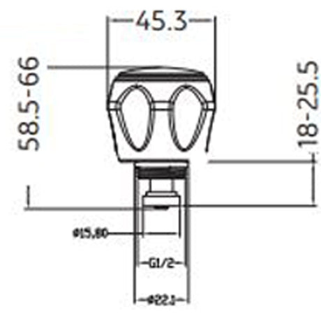 Astini Plumb Essentials Chrome Contract Revivers TIS5033
