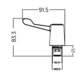 Astini Plumb Essentials Chrome Lever Revivers TIS5034