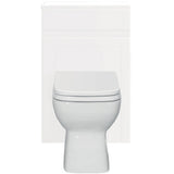 Astini Tenby Chalk White Traditional 500mm Toilet Unit