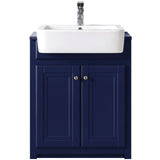 Astini Tenby Sapphire Traditional 600mm Belfast Vanity Unit & Ceramic Basin