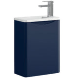 Astini Naples Smile Sapphire Wall Hung Cloakroom 400mm Vanity & Basin