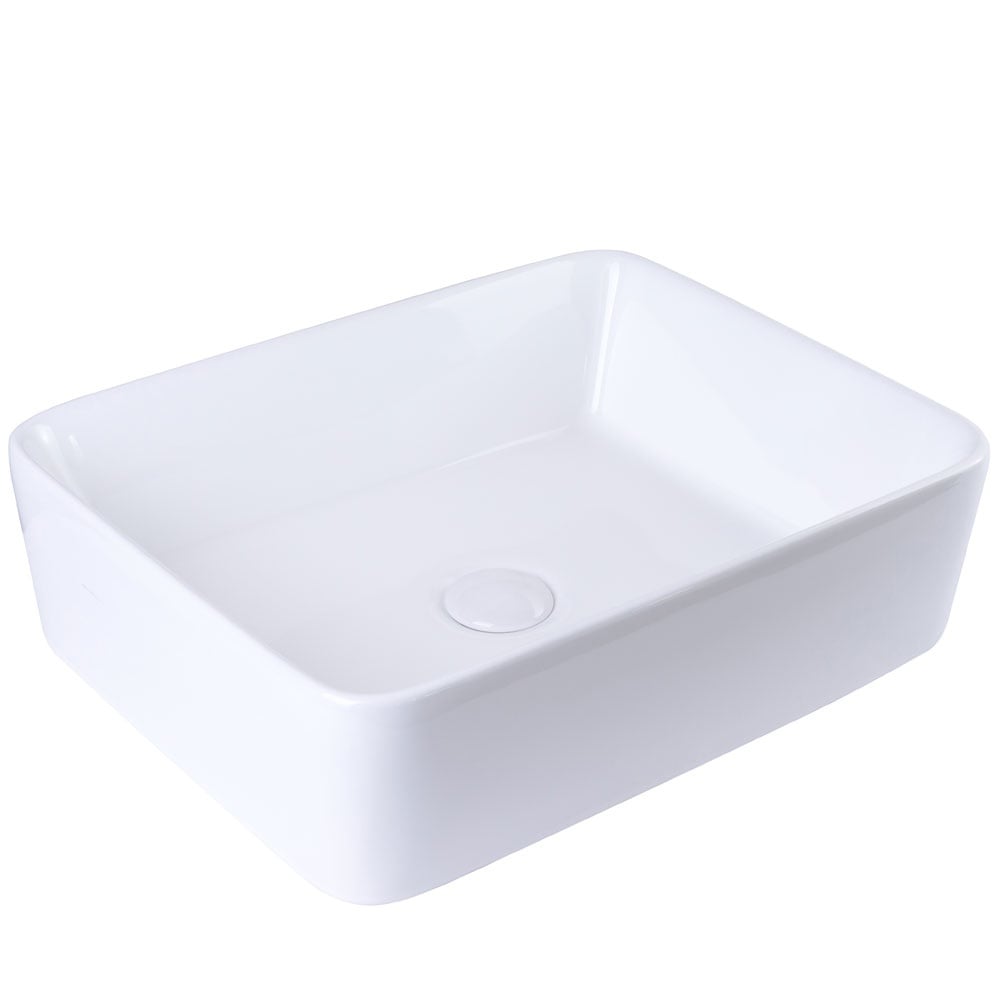 Astini Como 480x370 Square Counter Top Ceramic Basin TIS4225