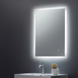 Astini Noah Touch Mirror with LED Edge & Demist 600x800mm