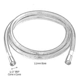 Astini Chrome 2.0m Stainless Steel Shower Hose