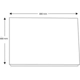 Astini Niamh Touch Mirror with LED & Demist 800x600mm