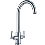 Astini Monmouth Twin Lever Kitchen Tap TIS5051