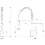 Astini Grande 3in1 Pull Out Spout Boiling Hot Water Kitchen Tap & Tank