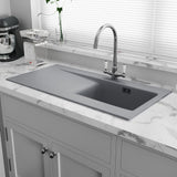 Astini Desire 100 1.0 Bowl Ceramic Kitchen Sink & Waste with Matt Finish