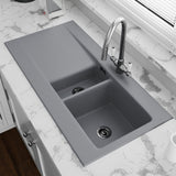 Astini Desire 150 1.5 Bowl Matt Ceramic Kitchen Sink & Waste