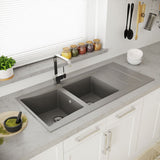 Astini Xeron 2.0 Bowl SMC Synthetic Reversible Kitchen Sink with Waste & Tap