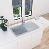 Astini Harrison 1.0 Bowl Composite Synthetic Kitchen Sink & Waste