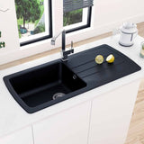Astini Harrison 1.0 XL Bowl Composite Synthetic Kitchen Sink & Waste
