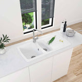 Astini Harrison 1.5 Bowl Composite Synthetic Kitchen Sink & Waste