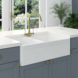 Astini Belfast 800 2.0 Bowl White Ceramic Kitchen Sink with Waste Collection