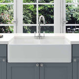 Astini Belfast 800 2.0 B Ceramic Kitchen Sink, Waste & Colonial 7018/CP/WL Tap