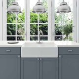 Astini Belfast 800 2.0 B Ceramic Kitchen Sink, Waste & Colonial 7018/CP/WL Tap