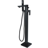 Astini Swansea Orca Black Bathroom Freestanding Bath Shower Mixer Tap TIS5119
