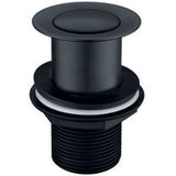 Astini Orca Black Click Clack Basin Waste UnSlotted TIS5087