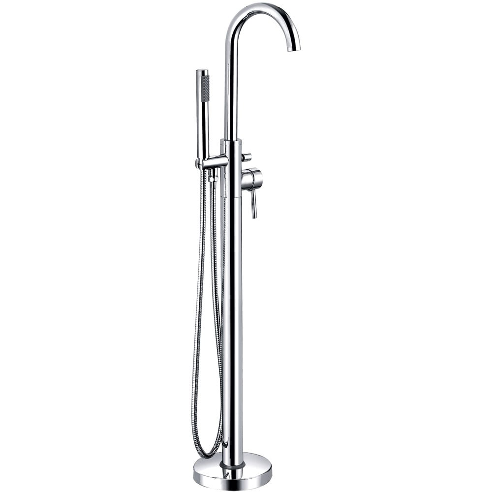 Astini Harlech Chrome Bathroom Freestanding Bath Shower Mixer Tap TIS5089