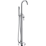 Astini Harlech Chrome Bathroom Freestanding Bath Shower Mixer Tap TIS5089