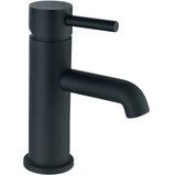 Astini Chepstow Orca Black Bathroom Basin Mixer Tap & Slotted Waste TIS5107