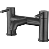 Astini Chepstow Black Gunmetal Bathroom Bath Filler Tap TIS5113