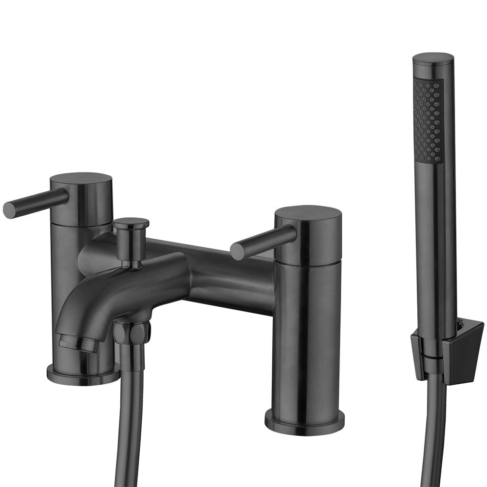 Astini Chepstow Black Gunmetal Bathroom Bath Shower Mixer Tap TIS5114