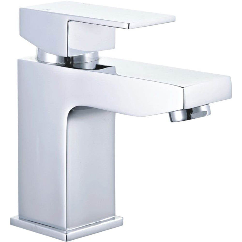 Astini Raglan Chrome Bathroom Basin Mixer Tap & Slotted Waste TIS5005