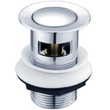 Astini Chrome Click Clack Basin Waste Slotted TIS5060