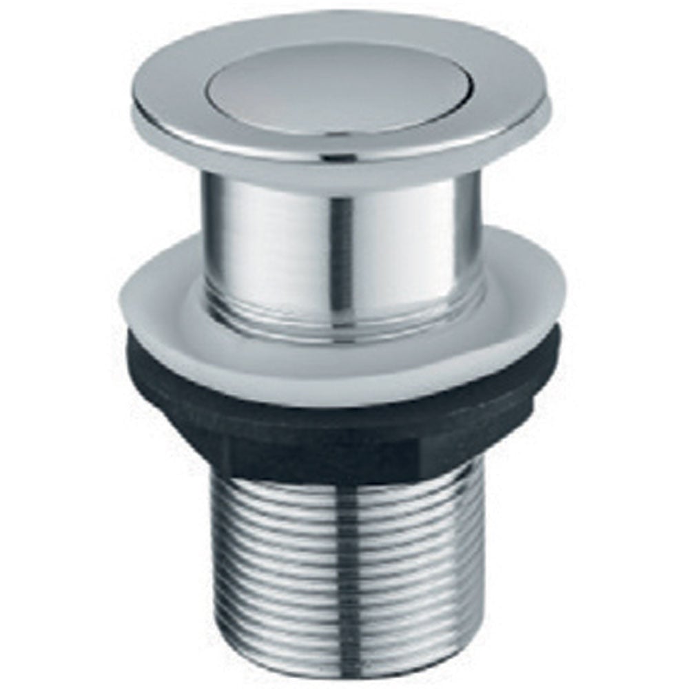 Astini Chrome Click Clack Basin Waste UnSlotted TIS5061