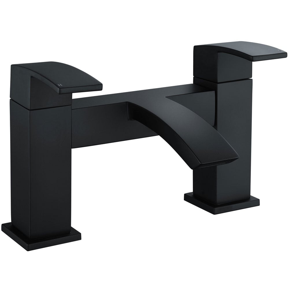 Astini Orca Black Bathroom Bath Mixer Tap TIS5062