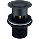 Astini Orca Black Click Clack Basin Waste Slotted TIS5071