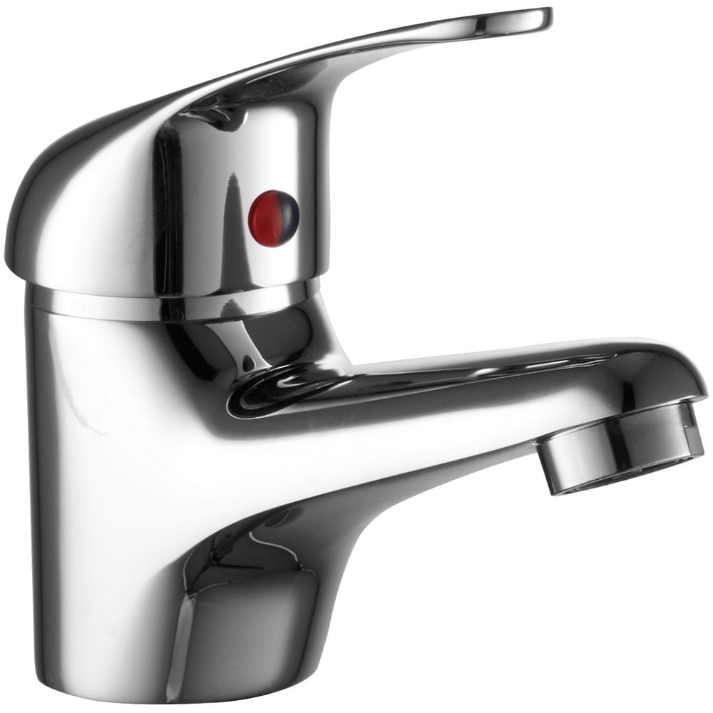 Astini Plumb Essentials Chrome Bathroom Basin Mixer Tap & Slotted Waste TIS5079