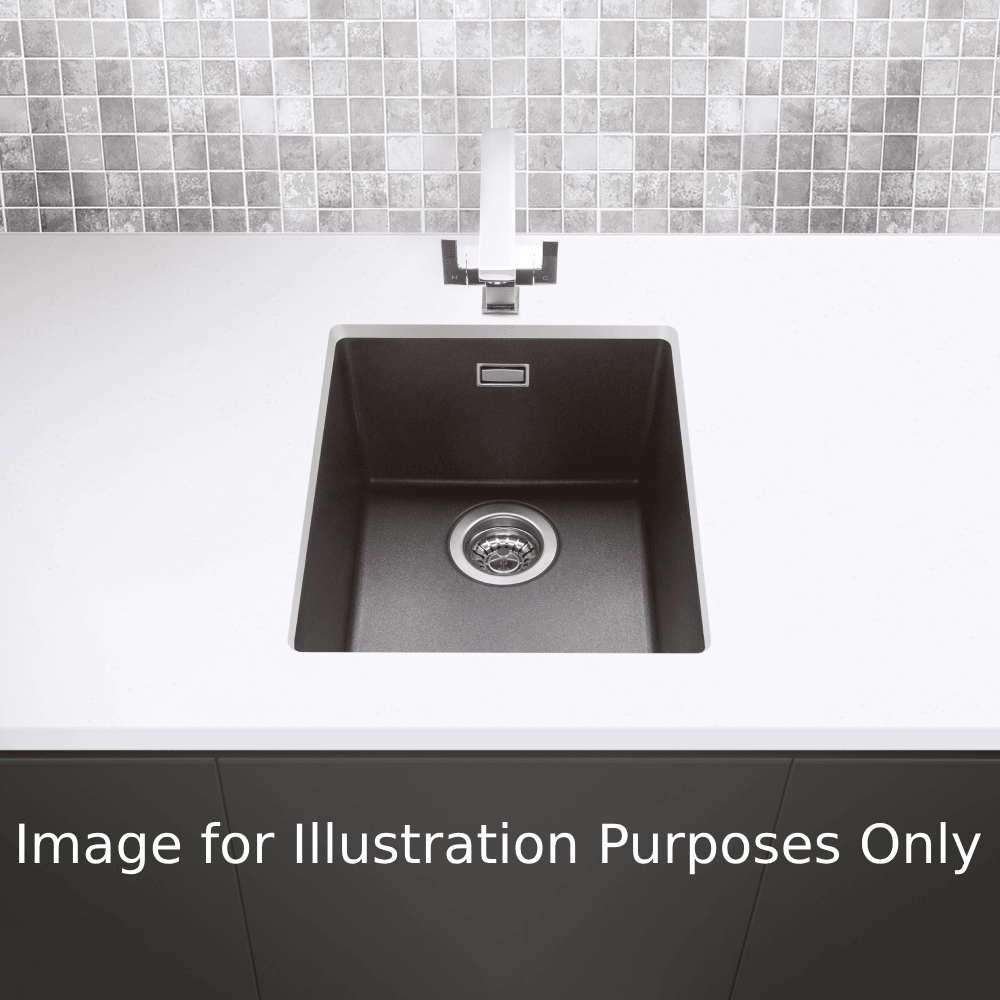 Astini Dante 340 1.0 Bowl Granite Undermount Kitchen Sink & Waste