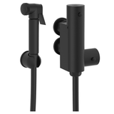 Astini Orca Black Round Thermostatic Douche Kit