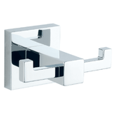 Astini Sydney Chrome Square Double Robe Hook