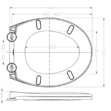 Astini Plumb Essentials Omni Polypropylene Soft Close Seat