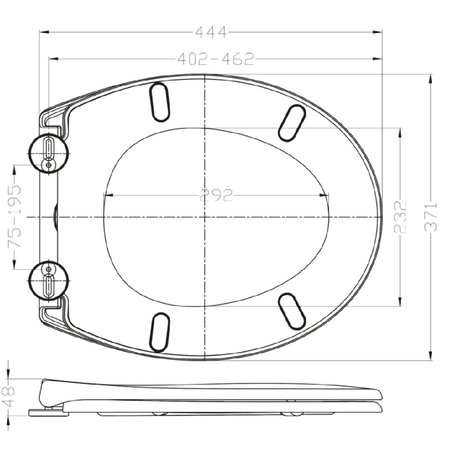 Astini Plumb Essentials Omni Polypropylene Soft Close Seat