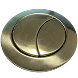 Astini Brushed Brass Cistern Flush Button 38mm