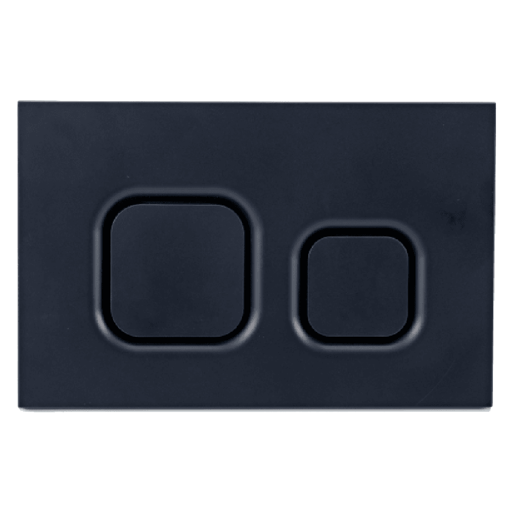 Astini Orca Black Dual Flush Plate