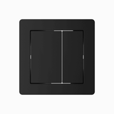 Astini Black Square Flush Button