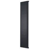 Astini Taupo Black 1800x375 Aluminium Radiator