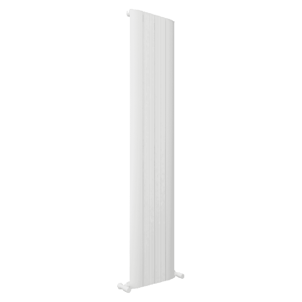 Astini Taupo White 1800x375 Aluminium Radiator