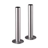 Astini Satin Nickel Radiator Pipe Sleeve 130mm