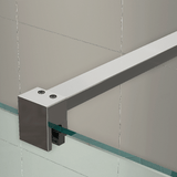 Astini T18 Chrome 800x1950x8mm Wetroom Panel