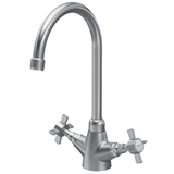 Astini Victoria Kitchen Sink Mono Mixer Tap with Chrome, Brushed Nickel, and Brushed Brass Finishes