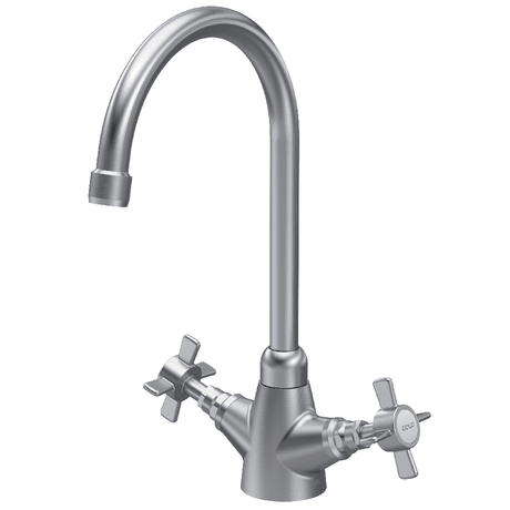 Astini Victoria Kitchen Sink Mono Mixer Tap with Chrome, Brushed Nickel, and Brushed Brass Finishes
