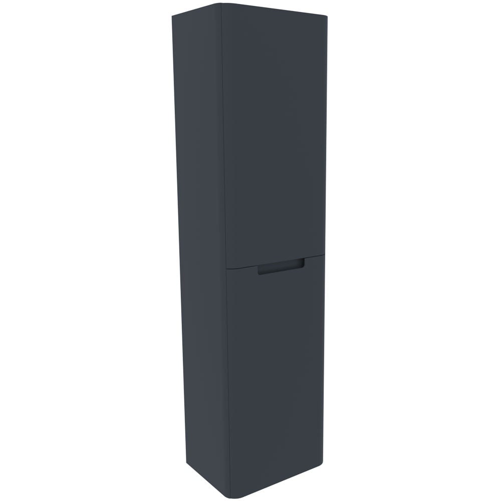 Astini Monza Shadow Grey Wall Hung 350mm Tall Boy