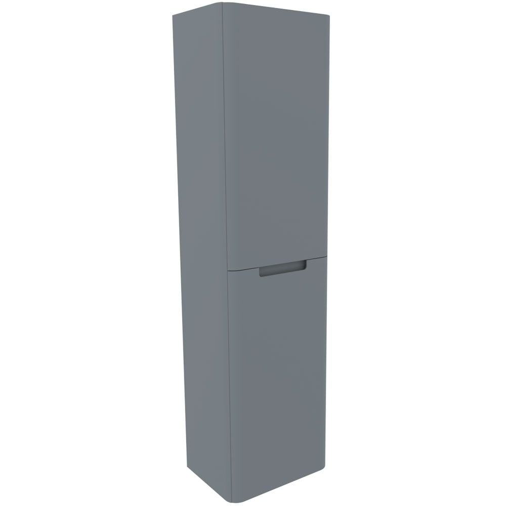 Astini Monza Tailored Grey Wall Hung 350mm Tall Boy