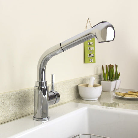 Astini Samuel Chrome Pullout Spout Kitchen Sink Mixer Tap HK43